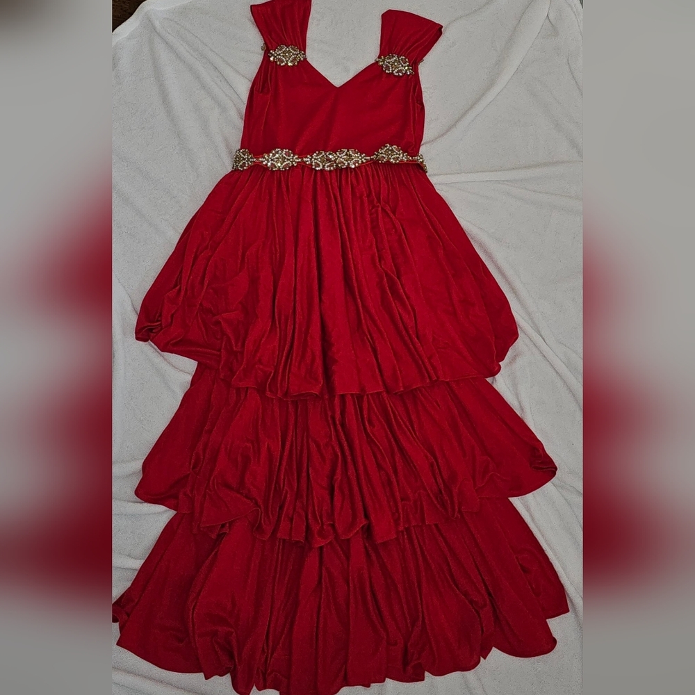 Swarovski Crystal Red dress